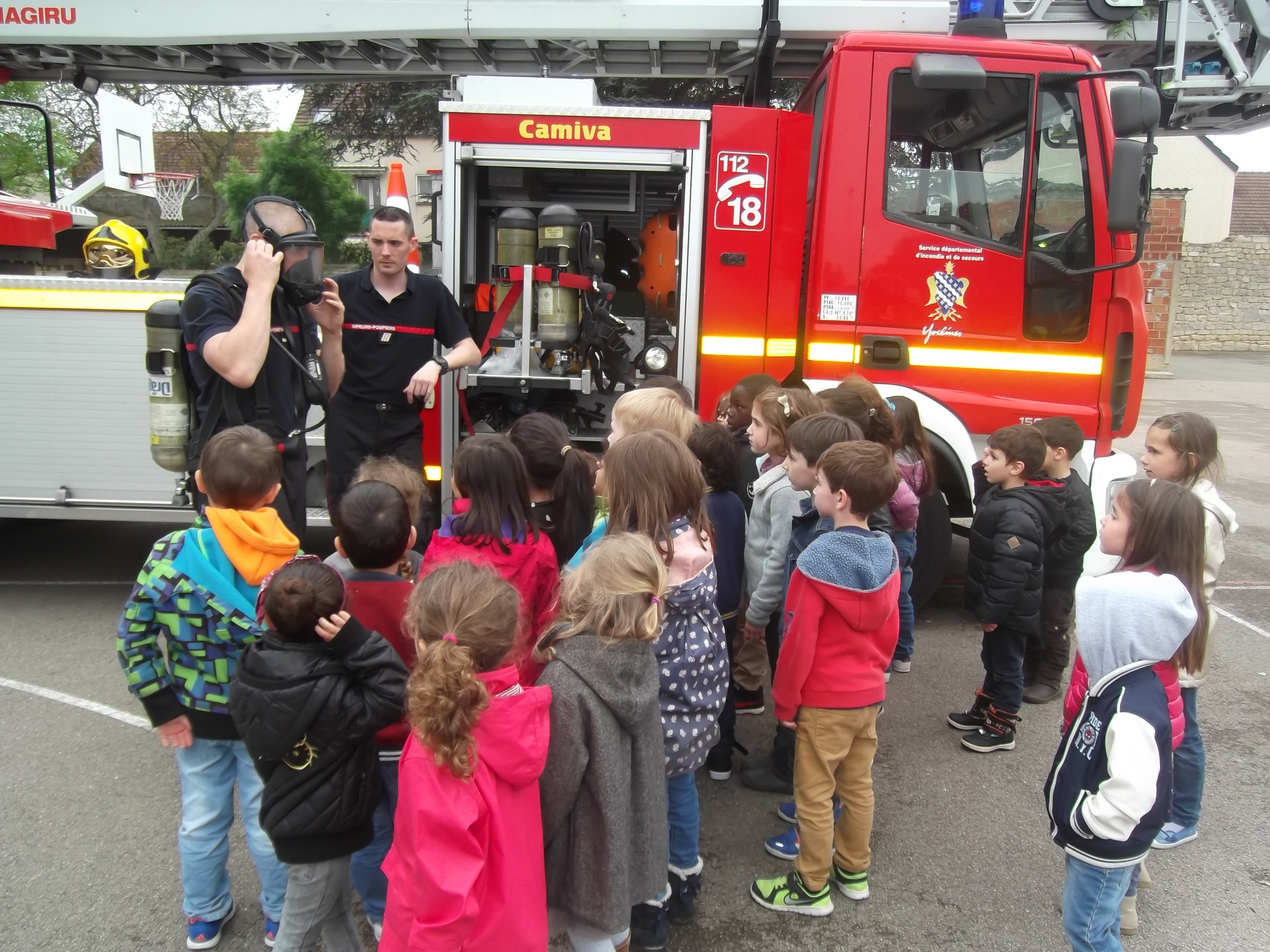 LES POMPIERS ps/gs - Ecole maternelle Champfleury